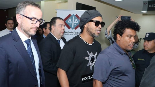 International soccer star Ronaldinho allegedly uses fake passport to enter Paraguay: officials