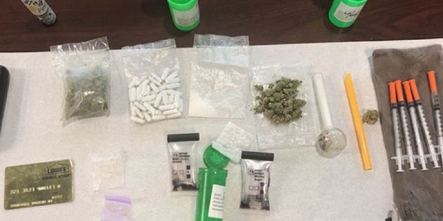 A police officer in Oklahoma was administered an opioid overdose drug last week after he was exposed to fentanyl following a drug bust. Two people were arrested in connection with the drugs. 