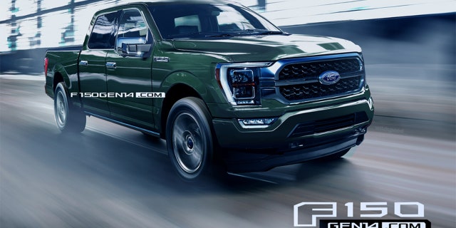 sneek peek: 2021 ford f-150 revealed in renderings | fox news