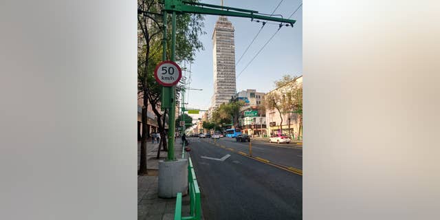 The streets in Mexico City are empty after President Andres Manuel López ordered all non-essential activities to be suspended.