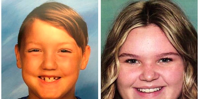 This combination photo of undated file photos shows Vallow's children, Joshua Vallow, left, and Tylee Ryan. (National Center for Missing &amp; Exploited Children via AP, File)