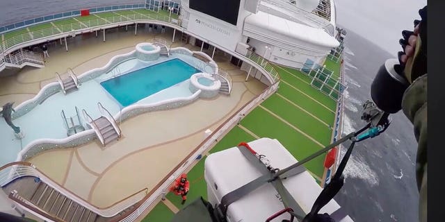 Scrambling to keep the coronavirus at bay, officials ordered a cruise ship with 3,500 people aboard to stay back from the California coast Thursday until passengers and crew can be tested, after a traveler from its previous voyage died of the disease and at least two others became infected..