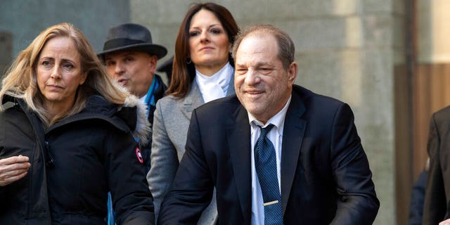 Harvey Weinstein has been convicted of rape and sexual assault in New York and faces similar charges in California. (AP Photo/Mary Altaffer, File)