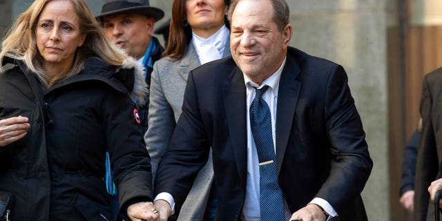 Harvey Weinstein has been convicted of rape and sexual assault in New York and faces similar charges in California. (AP Photo/Mary Altaffer, File)