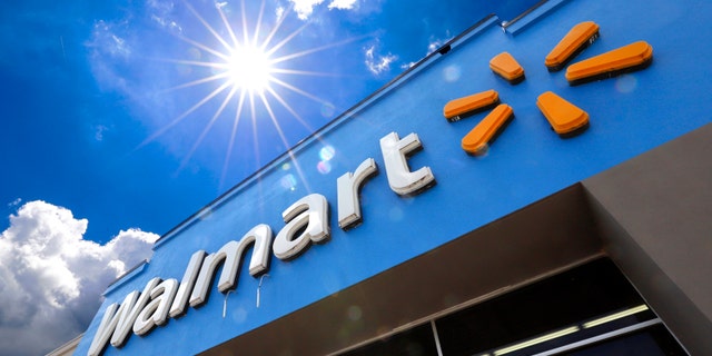 FILE: The entrance to a Walmart in Pittsburgh.