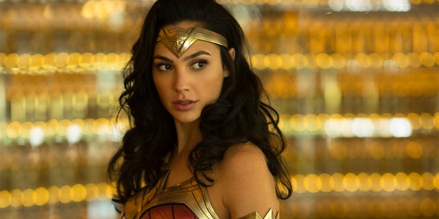 This image released by Warner Bros. Pictures shows Gal Gadot as Wonder Woman in a scene from 'Wonder Woman 1984.'