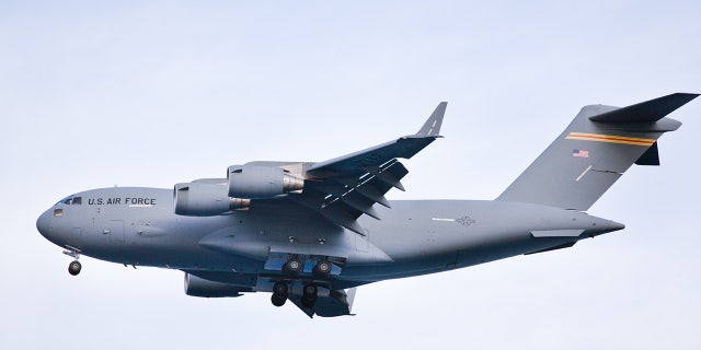 An Air Force C-17 cargo plane flew the coronavirus testing kits from Italy to Tennessee, reports say. (iStock)