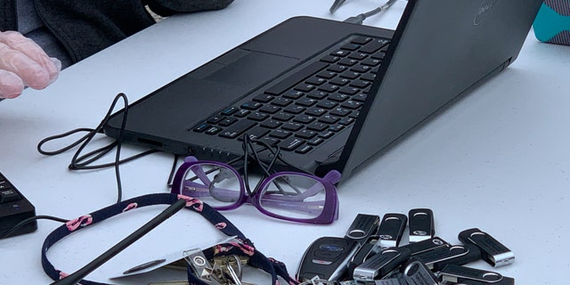 Amherst County Schools in Virginia is loaning each student, from third to 12th grade, a Google Chromebook or a flash drive with downloaded learning materials and assignments so they can work offline. (Amherst Lancers Tech Club)