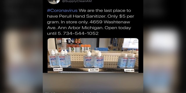 Michigan AG opens coronavirus price-gouging probe into seller of hand