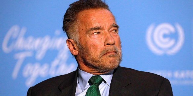 Arnold Schwarzenegger threw shade at politicans who have claimed to make America 'great.'
