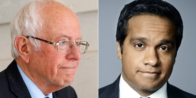 LOL, diplomatic Bernie Sanders lashes out at CNN's Manu Raju for asking about campaign: 'I'm dealing with a fucking global crisis' Bernie-Sanders-Manu-Raju-AP-CNN