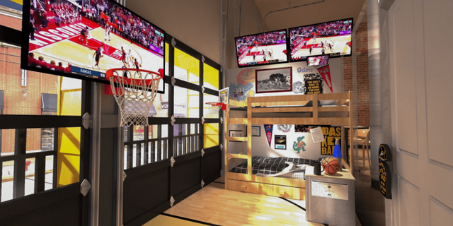 Winners will be allowed to bring one guest (each) to live inside a specially constructed room within the Buffalo Wild Wings at Lincoln Park on Clybourn Ave. in Chicago.