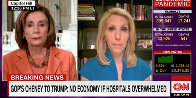 House Speaker Nancy Pelosi was not asked about her daughter’s controversial tweet during an interview with CNN’s Dana Bash.