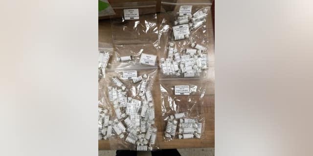 U.S. Customs and Border Protection officers in Chicago seized packages containing prohibited testing kits from the United Kingdom this week. The kits allegedly test for a variety of diseases, including the coronavirus, the agency said.