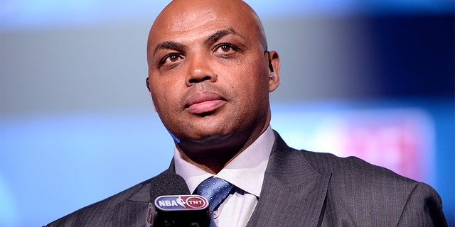 <br>
Charles Barkley speaks in New York City, Feb. 12, 2015. (Getty Images)