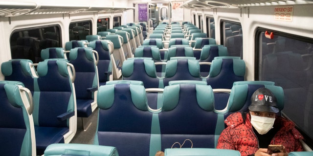 The Metropolitan Transportation Authority says it is facing a "financial calamity" as ridership on subways and commuter rail lines has nose-dived as people stay home to avoid coronavirus.