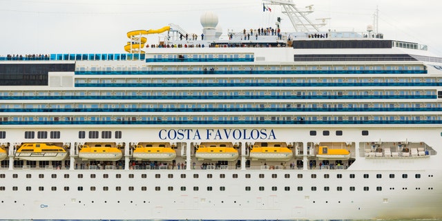 The Costa Favolosa (seen here during an earlier voyage) and the Costa Magica had each disembarked passengers that later tested positive for coronavirus.