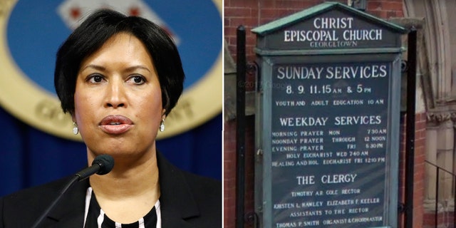 District of Columbia Mayor Muriel Bowser speaks at a news conference in Washington on Saturday, March 7, 2020, to announce the first presumptive positive case of coronavirus at Christ Church in Georgetown. (AP Photo/Patrick Semansky)
