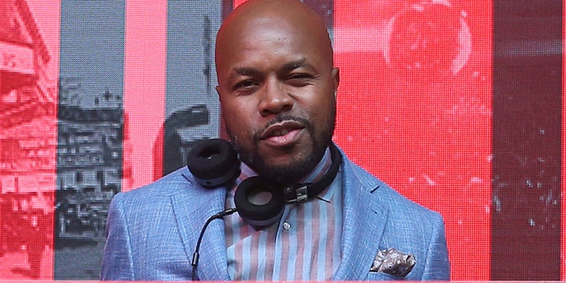 FILE - This June 4, 2018 file photo shows DJ D-Nice, whose real name is Derrick Jones, at the 13th Annual Apollo Theater Spring Gala After Party in New York. (Photo by Donald Traill/Invision/AP, File)
