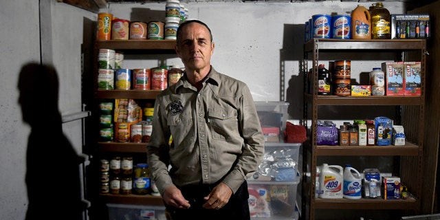 LOST CITY, WV-AUGUST 23: Drew Miller inside a well-stocked fortified bunker that's still under construction on August 23, 2019. 밀러, a retired Air Force intelligence officer and Harvard-educated writer, has been establishing compounds for the apocalypse. So far about 100 people have joined. (Photo by Michael S. Williamson/The Washington Post)