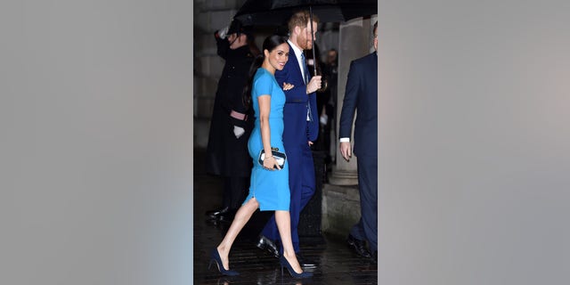 Prince Harry, Duke of Sussex and Meghan, Duchess of Sussex attend The Endeavour Fund Awards at Mansion House on March 05, 2020, in London, England.