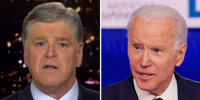 Hannity to Biden: Stop fundraising off and politicizing the coronavirus ...