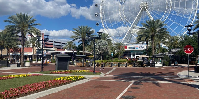 International Drive in Orlando, normally busy on a Friday afternoon, is mostly empty with Coronavirus fears mounting around the country (Robert Sherman, Fox News)