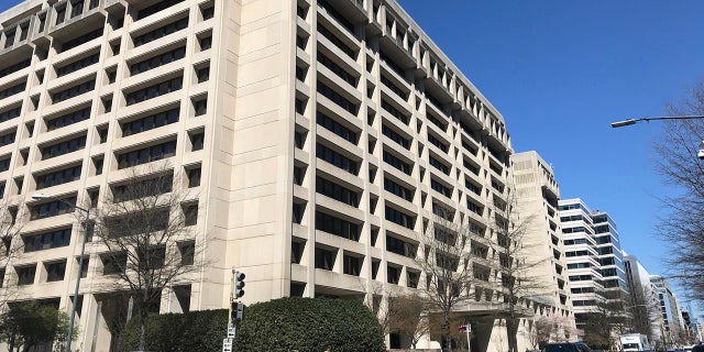 International Monetary Found Main Building in Washington D.C.