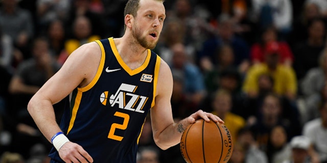 Joe Ingles is one of the top sharpshooters in the NBA. (Photo by Alex Goodlett/Getty Images)