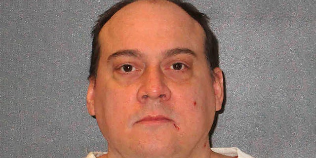 In this undated photo provided by the Texas Department of Criminal Justice is John Hummel. The outbreak of the novel coronavirus has prompted the top Texas appeals court to grant a 60-day execution stay for Hummel, condemned for killing his family and was to be put to death Wednesday, March 18, 2020, in the Texas death chamber. (Texas Department of Criminal Justice via AP)