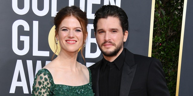 Rose Leslie and Kit Harington starred in 'Game of Thrones.' (Photo by George Pimentel/WireImage)