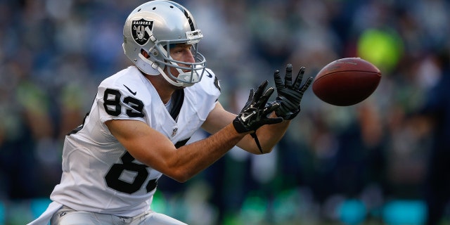 Kris Durham was cut by the Oakland Raiders in 2015. (Photo by Otto Greule Jr/Getty Images)
