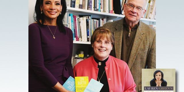 Lauren Green, Fox News chief religion correspondent, with Dr. Timothy Keller and his wife, Kathy.