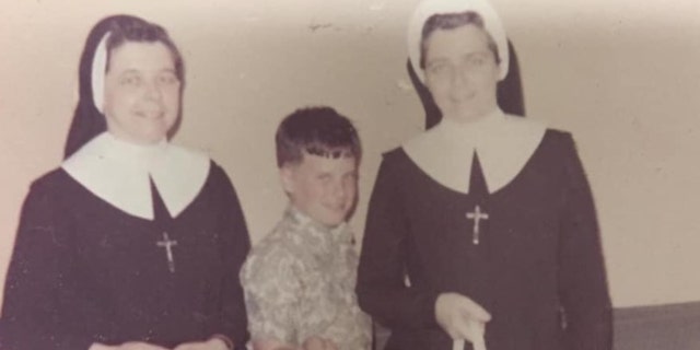 Lauretta Joyce (L) and Lenora Joyce (R) with their nephew Ray Bodine in the late 1960s. Lenora passed away due to the virus while Lauretta appears to be recovering from her symptoms, according to Ray, who spoke to Fox News.