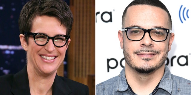 MSNBC host Rachel Maddow denied claims made by far-left activist Shaun King.