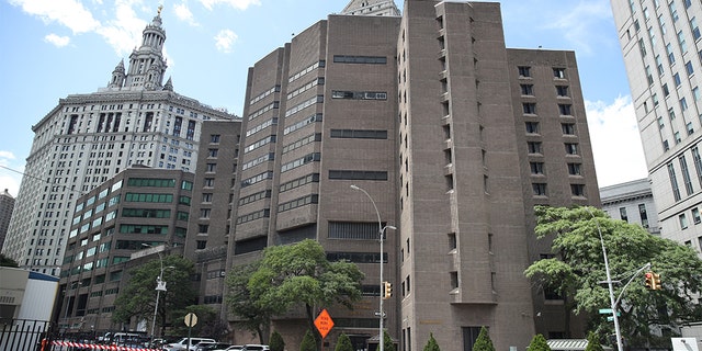 A general view of the Manhattan Correctional Center in New York.
