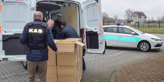 The Polish government donated 660 gallons of confiscated alcohol to two hospitals and a fire department on March 20.