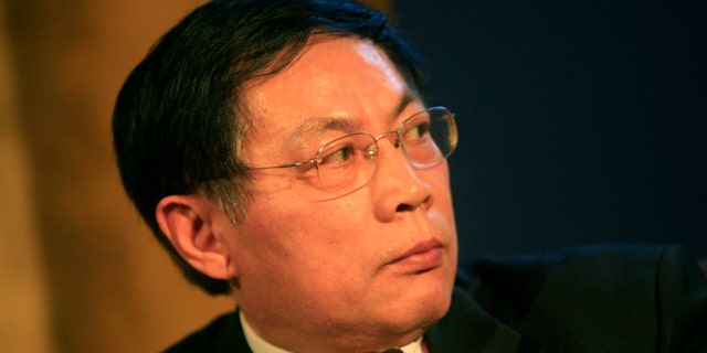 CHINA - DECEMBER 12: Ren Zhiqiang, chairman of Beijing Huayuan Group, attends the Caijing Annual Conference 2009 in Beijing, China, on Friday, Dec. 12, 2008. The Caijing Annual Conference takes place from Dec. 12-13. (Photo by Nelson Ching/Bloomberg via Getty Images)