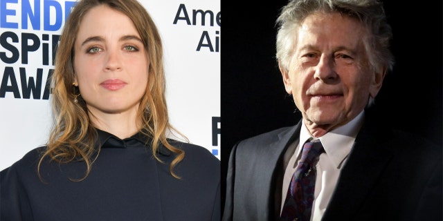 Adèle Haenel and Roman Polanski.