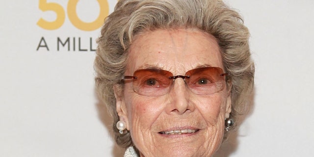 Rosalind P. Walter attends the THIRTEEN 50th Anniversary Gala Salute at David Koch Theatre at Lincoln Center on Nov. 15, 2012 in New York City. (Photo by Robin Marchant/Getty Images)