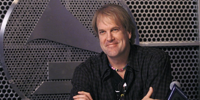 John Tesh at Web Central during Grammy Week 2001 at The Staples Center, Los Angeles, CA., Feb. 20, 2001.