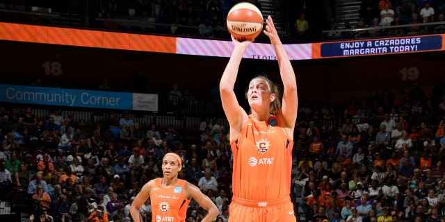 Theresa Plaisance was battling an "unknown virus" while playing in China. (Photo by Brian Babineau/NBAE via Getty Images)
