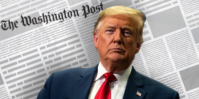 PThe Trump campaign filed a libel lawsuit against The Washington Post for “millions of dollars” over “false and defamatory statements” about an alleged conspiracy with Russia.(AP Photo/Evan Vucci)