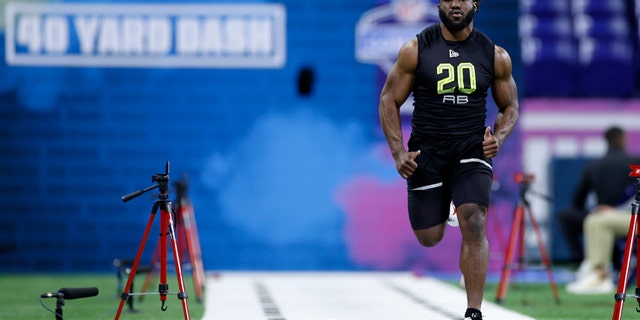 Zack Moss could star with the Bills. (Photo by Joe Robbins/Getty Images)