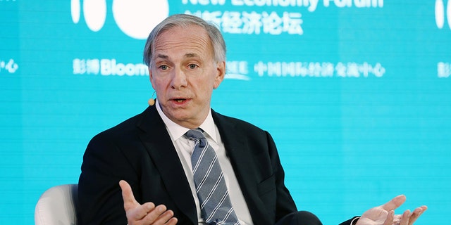 Ray Dalio, founder of Bridgewater Associates LP, speaks during a panel discussion at the Bloomberg New Economy Forum in Beijing, China, on Thursday, Nov. 21, 2019. PHOTO: Takaaki Iwabu/Bloomberg via Getty Images