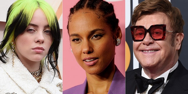 Billie Eilish, Alicia Keys and Elton John are part of “FOX Presents the IHeart Living Room Concert for America.”