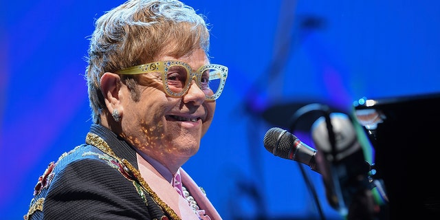 Singer/songwriter Elton John performs onstage during his "Farewell Yellow Brick Road" final tour at Madison Square Garden on Thursday, Oct. 18, 2018, in New York. (Photo by Evan Agostini/Invision/AP)