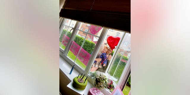 The family had planned to celebrate her birthday with a Chinese takeaway and board games at home, but this was too much of a risk.