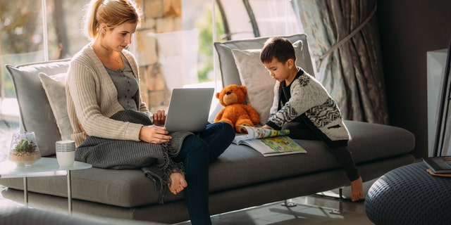 Children – and adults – thrive on routine, so setting up a schedule including periods of school work, play time and focus on learning a new skill or hobby.