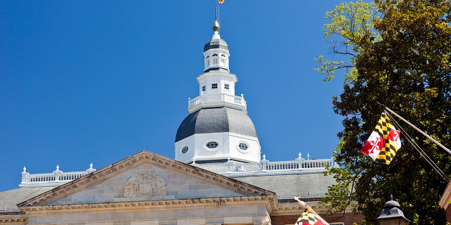 An image of the Maryland State House in Annapolis. Democrat state legislators are accused of gerrymandering the state's congressional districts to eliminate the last remaining GOP Houe member in the state. (iStock)